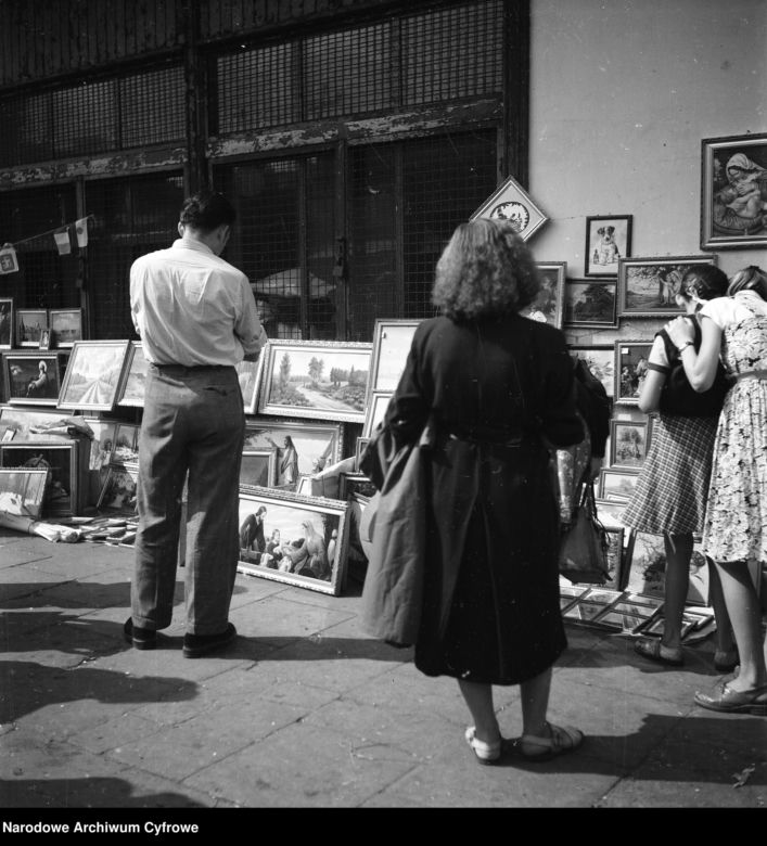 Bazar Różyckiego w PRL