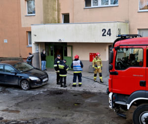Tragiczny pożar na ul. Wiosny Ludów. Nie żyje jedna osoba