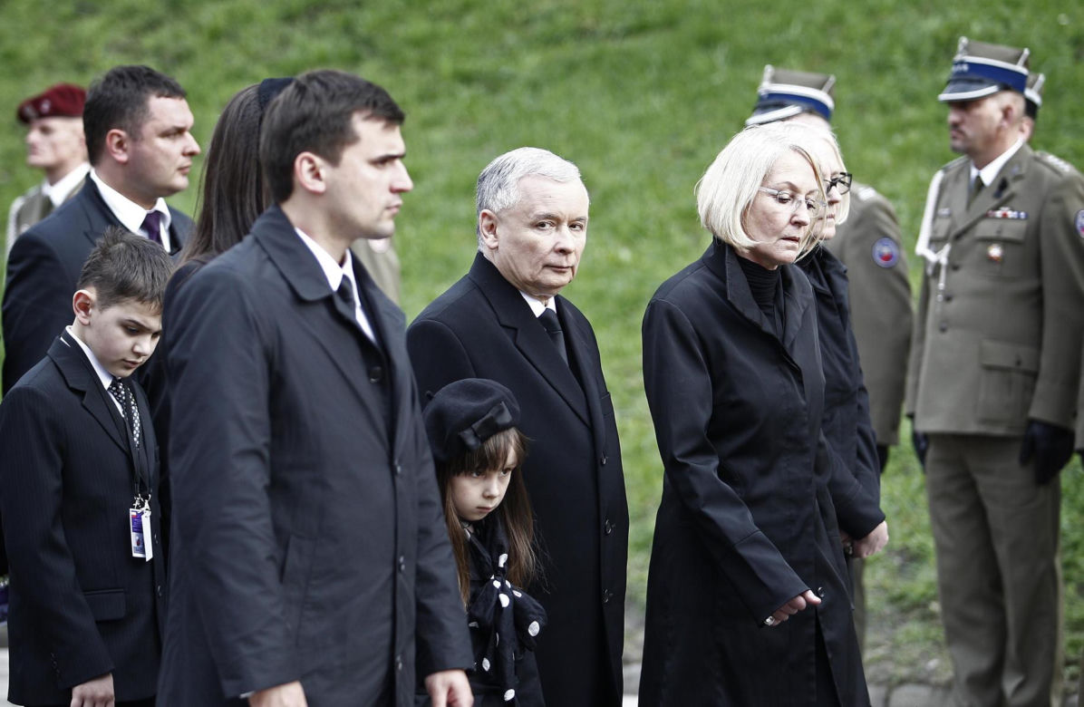 Pogrzeb Lecha i Marii Kaczyńskich w Krakowie, 2010r.