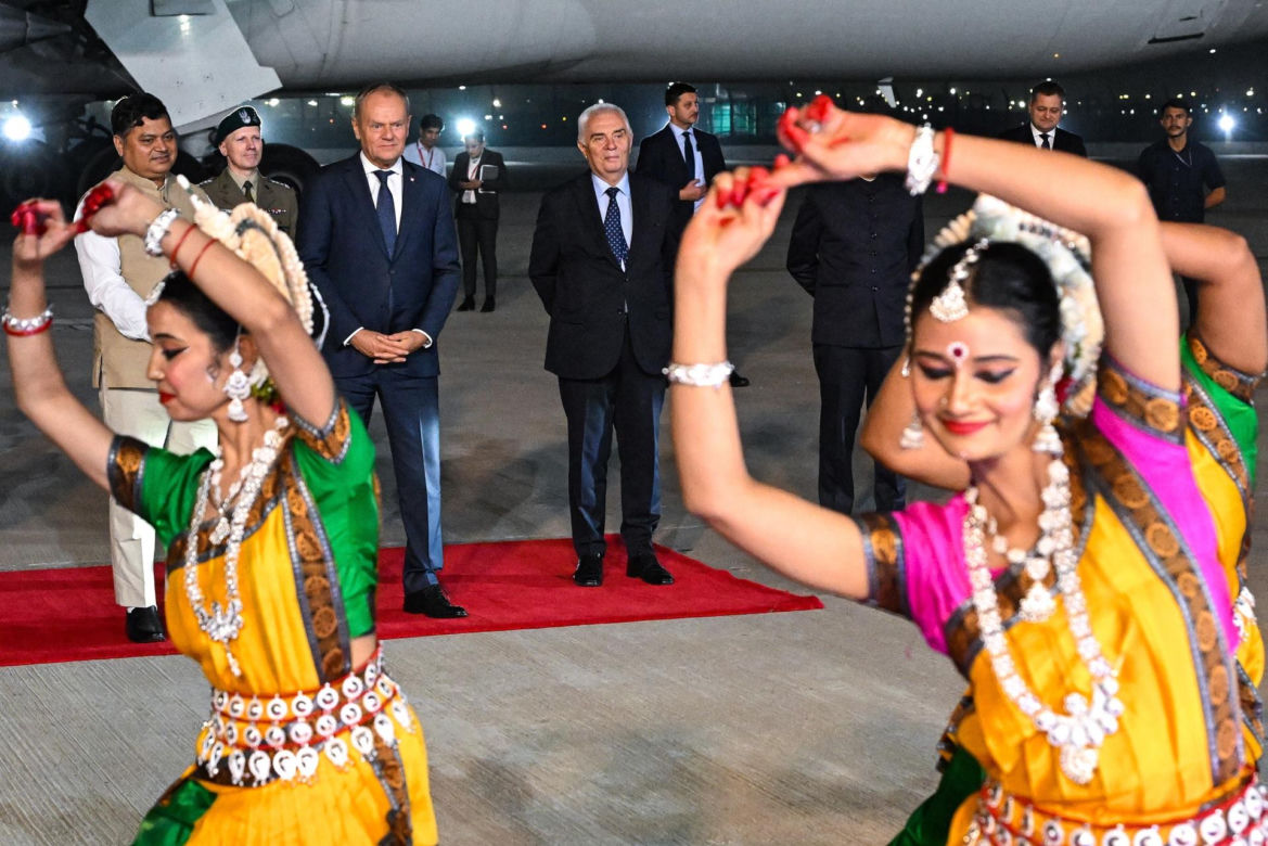 Donald Tusk w Indiach