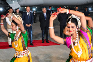 Donald Tusk w Indiach