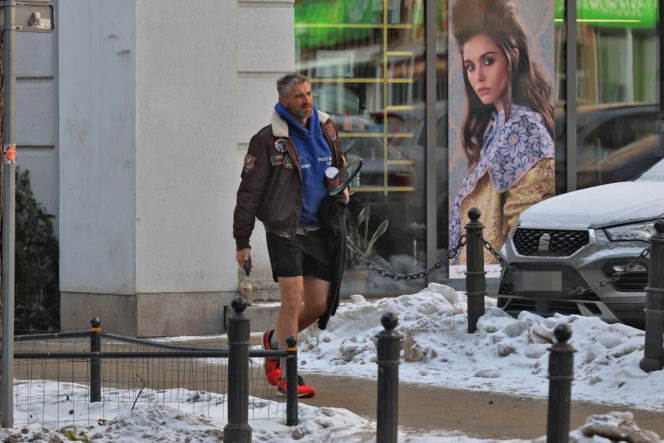 Maciej Dowbor wystawił nogi na mróz