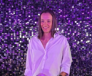 Iga Świątek na Players Party