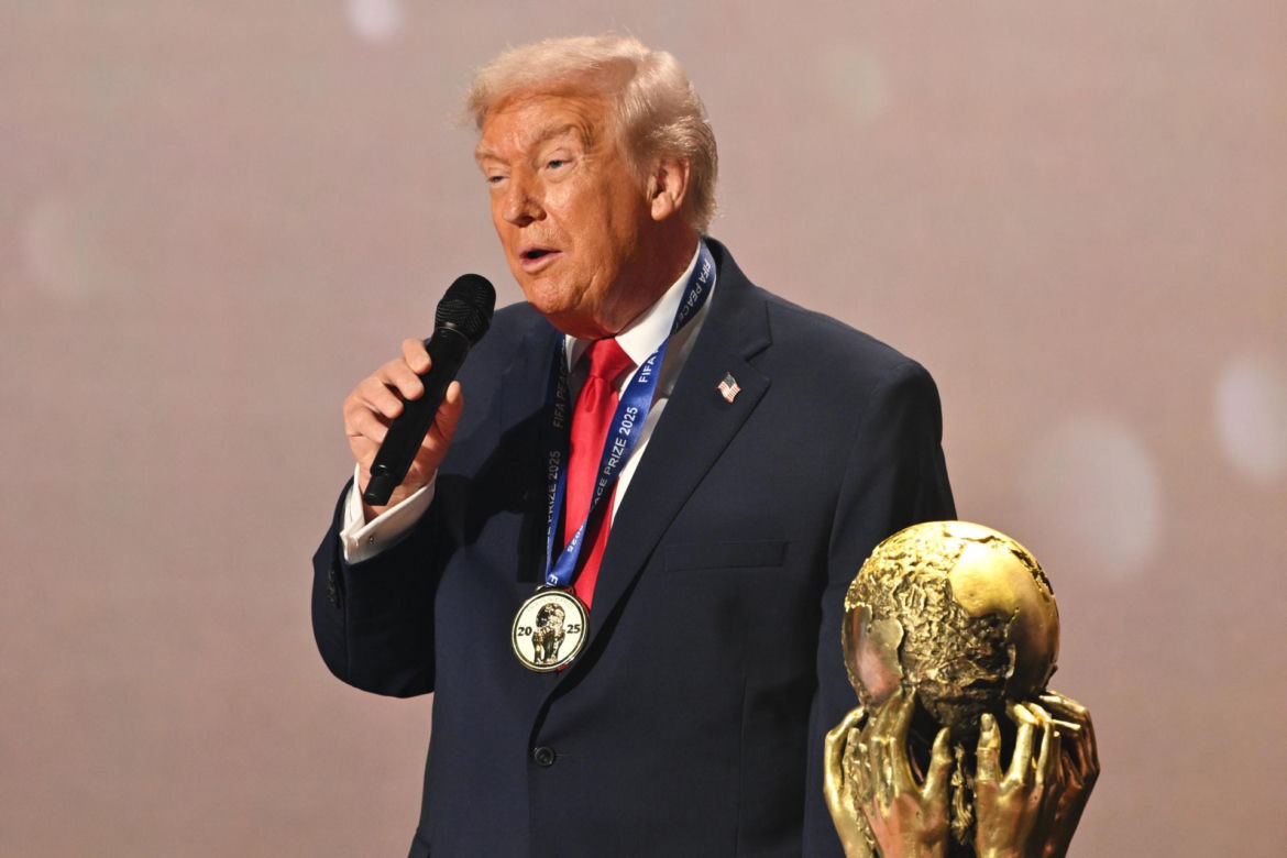 Donald Trump z Nagrodą Pokoju