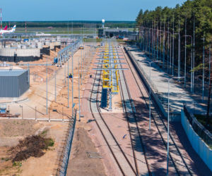 Budowa multimodalnego węzła przeładunkowego z bocznicą kolejową na lotnisku w Pyrzowicach
