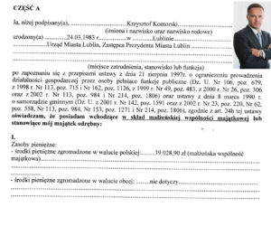 Krzysztof Komorski Zastępca Prezydenta ds. Kultury, Sportu i Relacji Zewnętrznych