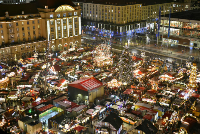 Jarmark świąteczny w Drezdnie