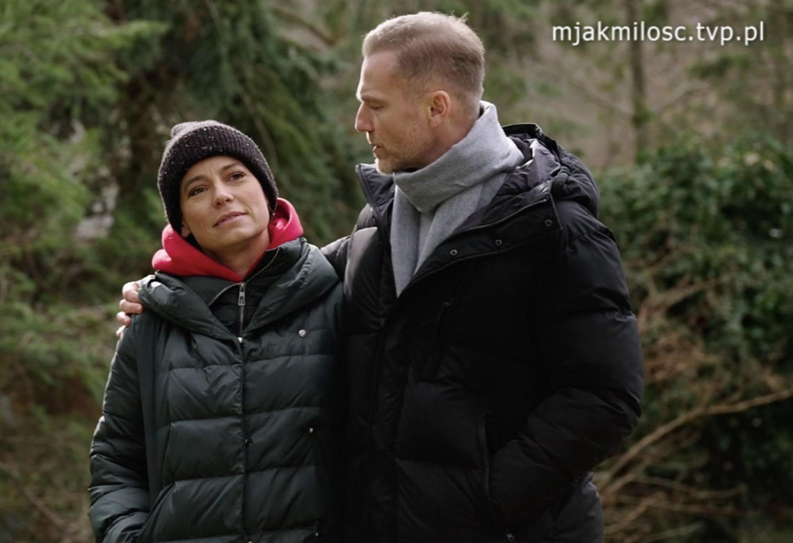 M jak miłość. Andrzej Budzyński (Krystian Wieczorek), Magda (Anna Mucha)