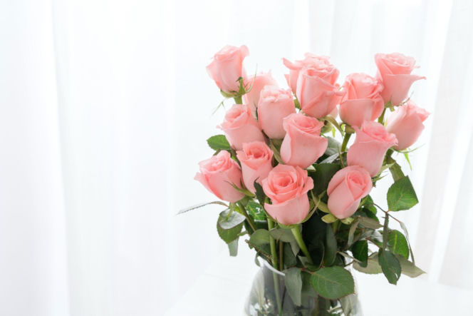 Róże w wazonie