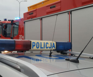 Potężny wybuch przy ul. Łowickiej w Bydgoszczy