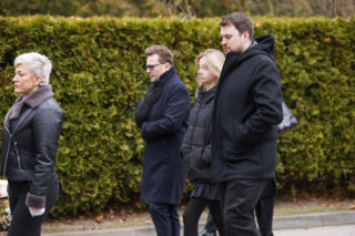 Agnieszka Maciąg została pożegnana przez dzieci - Michała i Helenę