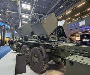 Modułowy System Minowania Narzutowego na podwoziu Tatra. Polski i czeski przemysł zbrojeniowy prezentują wspólny produkt eksportowy