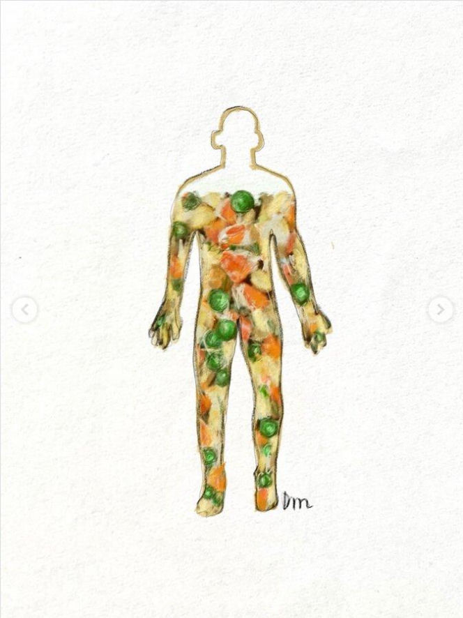 Majonez pokoju i sałatka jarzynowa w centrum uwagi. Matylda Damięcka znowu zaskakuje!