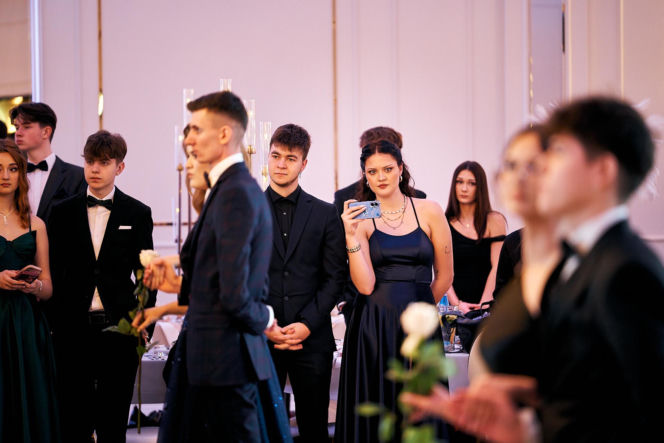 Studniówka siedleckiej Królówki 2026 - walc i polonez