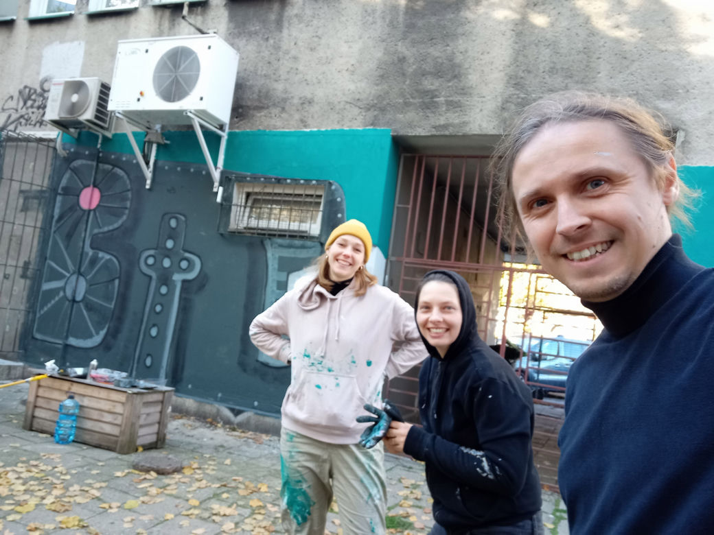 Nowy mural w centrum Szczecina