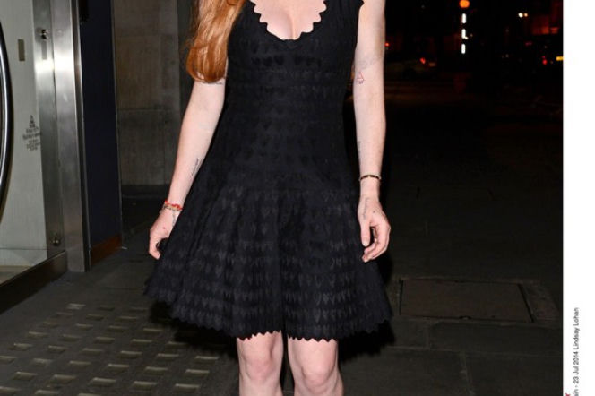 Lindsay Lohan wygląda lepiej? Ciutkę...
