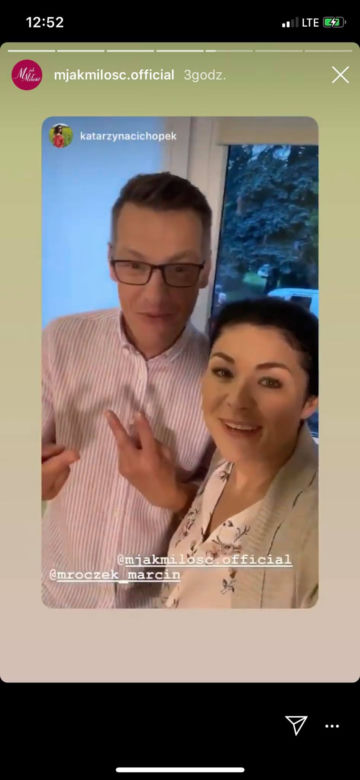 M jak miłość. Kinga (Katarzyna Cichopek), Piotrek (Marcin Mroczek)