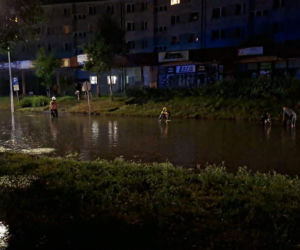 Zalane Starachowice. Widoki po burzy