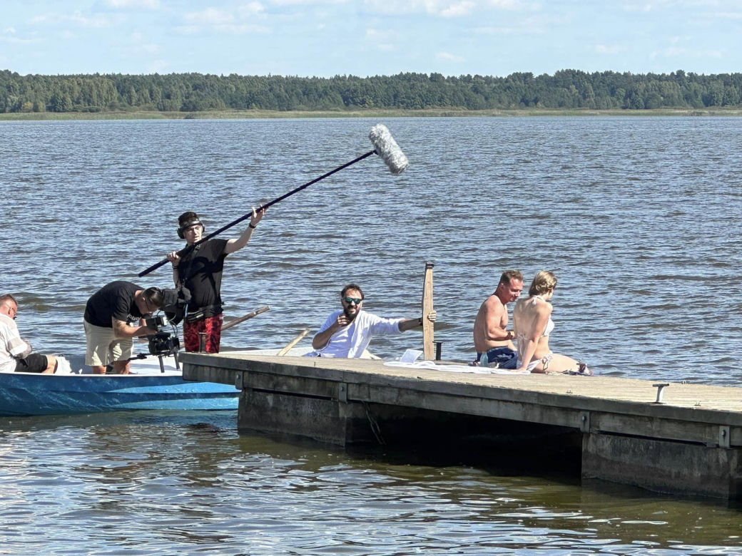 "Tajemnica Łuki". Na Podlasiu powstaje nowy film kryminalny. Trwają zdjęcia nad Zalewem Siemianówka