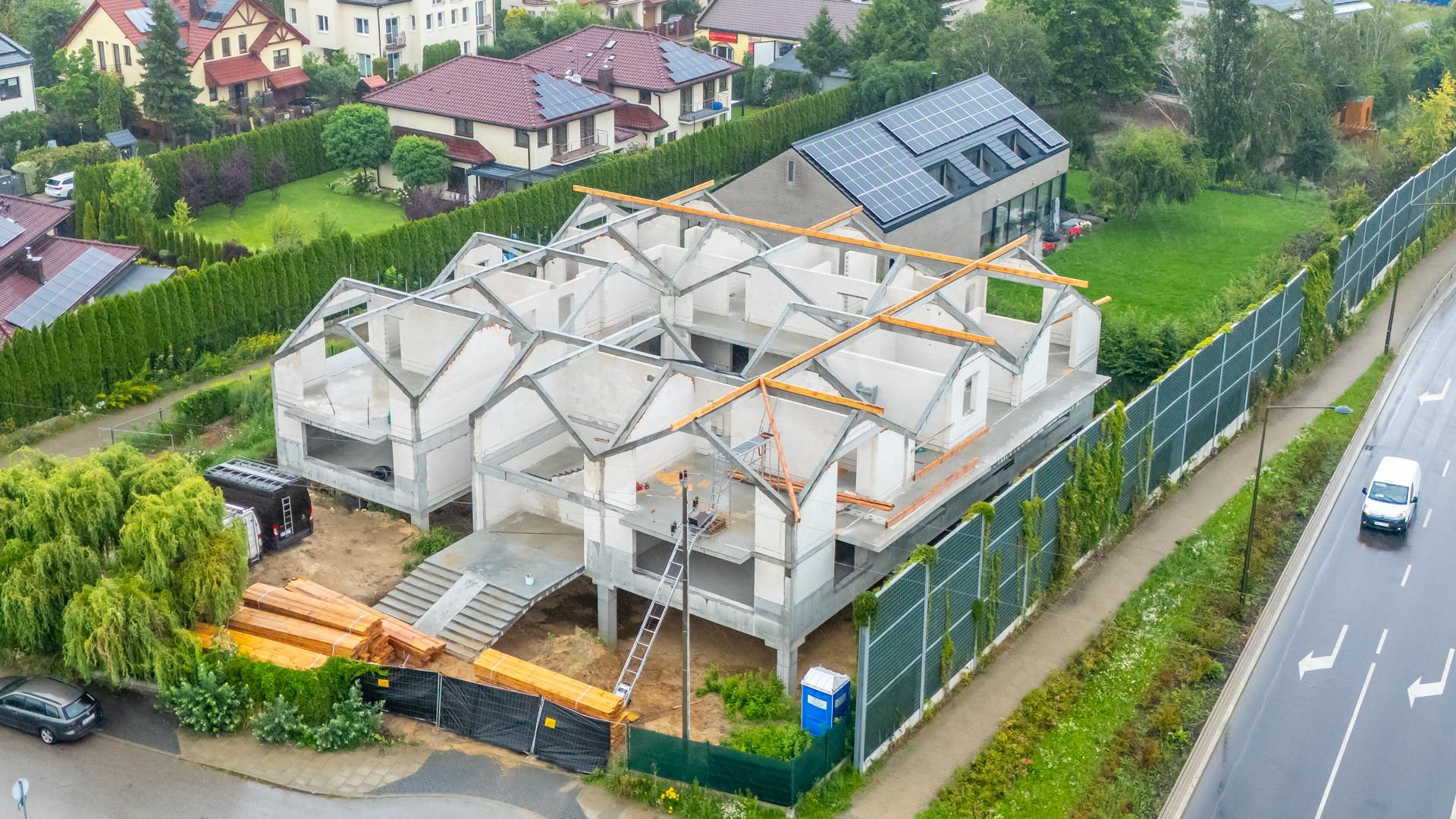 Budowa przy ul. Relaksowej 10A w Warszawie