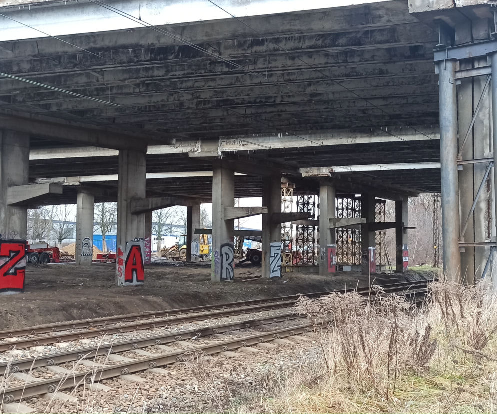Remont wiaduktów na Przybyszewskiego