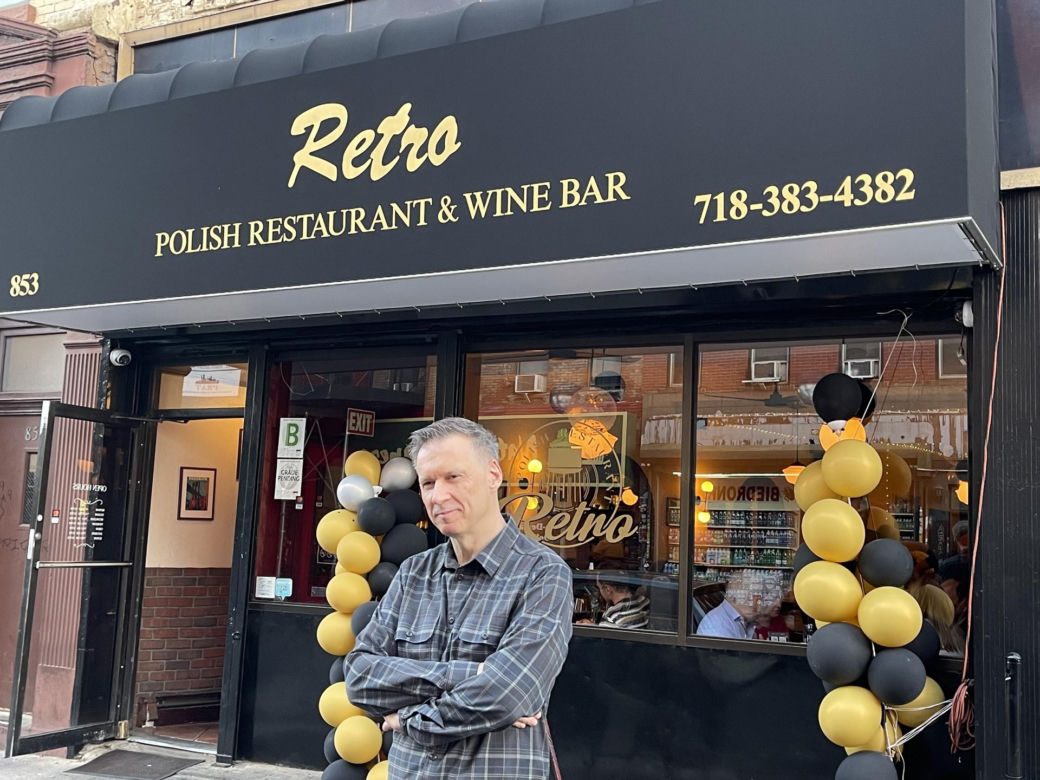 Sławek Letkowski otworzył „Retro” na Greenpoincie