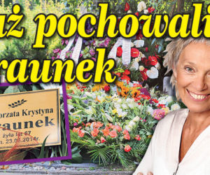 Pogrzeb Małgorzaty Braunek. Pochowali ją obok mamy na cmentarzu w Warszawie