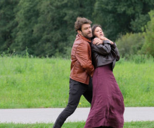 M jak miłość odc. 1906. Agnes (Amanda Mincewicz), Martin (Paweł Izdebski)