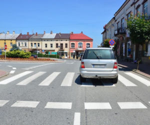 Wypadek z udziałem pieszych w Rymanowie