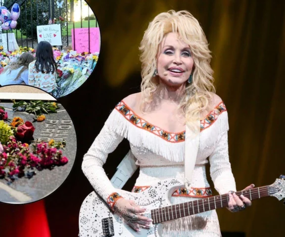 Morze kwiatów i łez pod domem Dolly Parton. Fani żegnają legendę