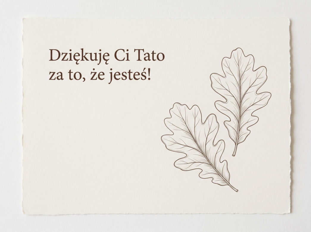 Darmowa kartka na Dzień Ojca