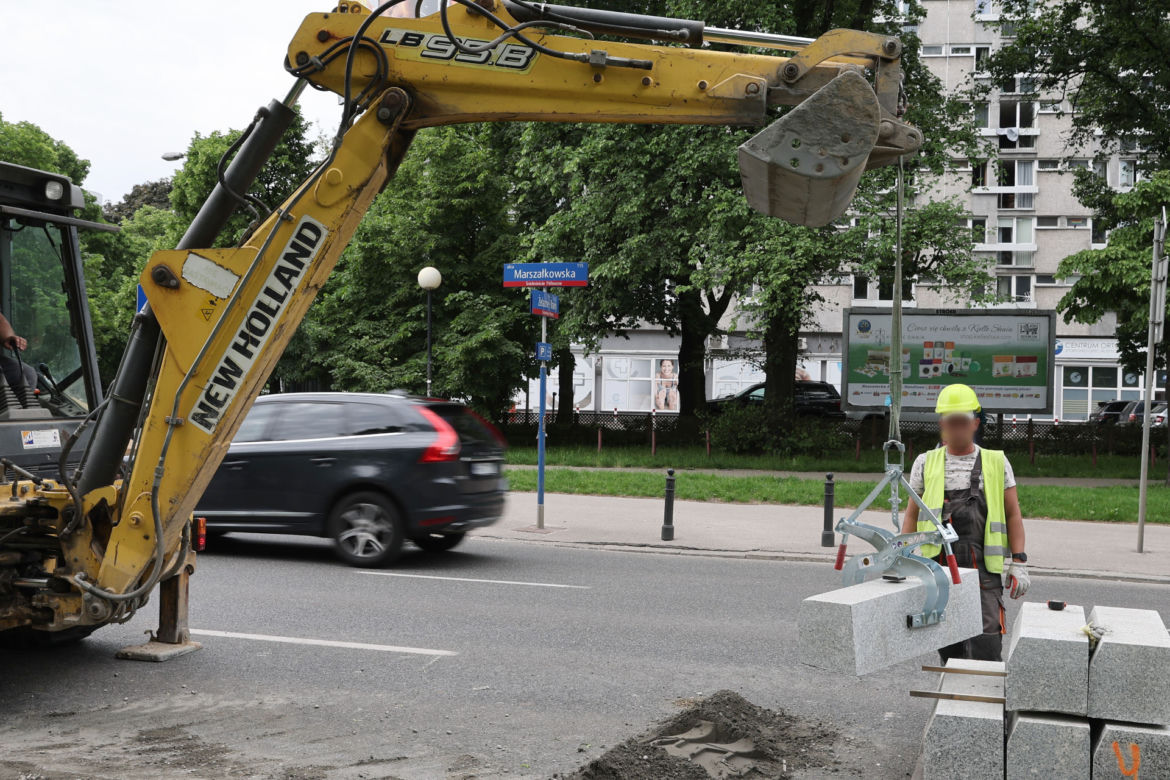Przebudowa ul. Marszałkowskiej w Warszawie
