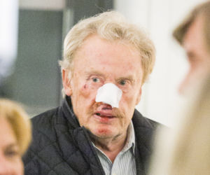 Olbrychski roztrzaskał się na skuterze