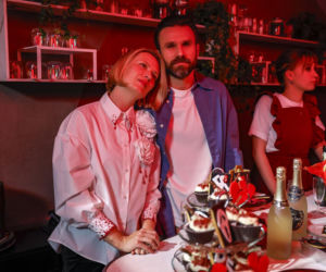 Właśnie, że tak!: Danuta Stenka, Agnieszka Żulewska, Artur Żmijewski na planie filmu