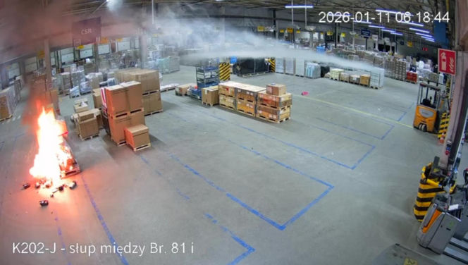Tak wybuchł pożar, który pochłonął milion złotych