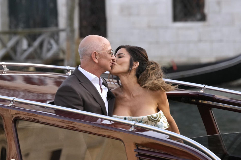 Jeff Bezos i Lauren Sanchez Bezos - ślub