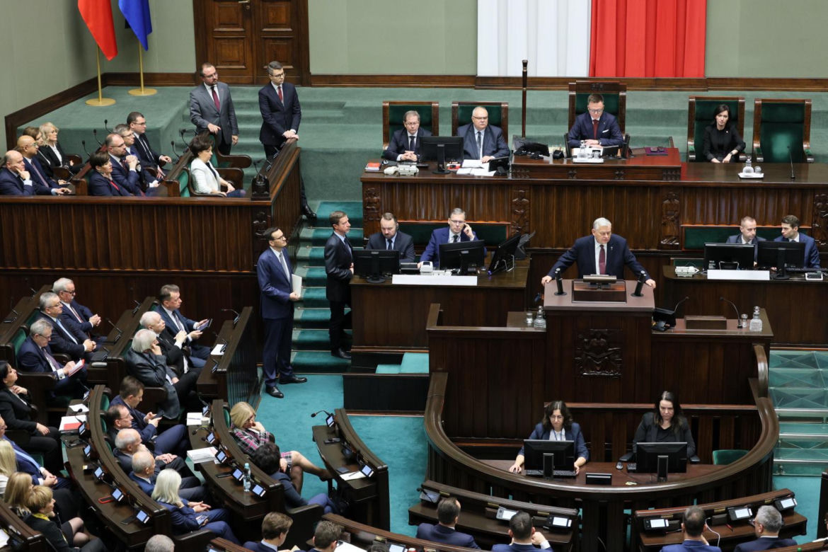 Expose premiera Mateusza Morawieckiego - posiedzenie Sejmu (11 grudnia)
