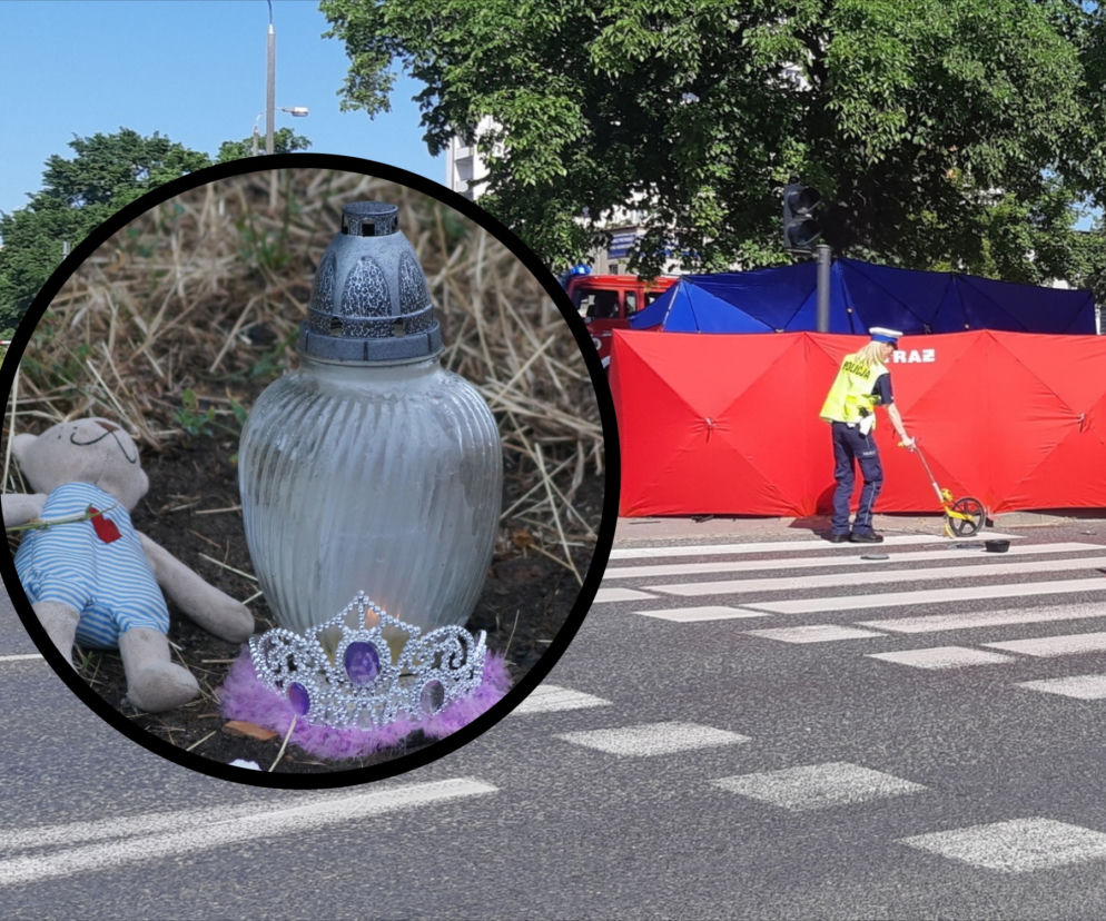 Korona księżniczki i pluszowe misie w miejscu tragedii! Tu zginęła 12-letnia Wiktoria [ZDJĘCIA, WIDE]