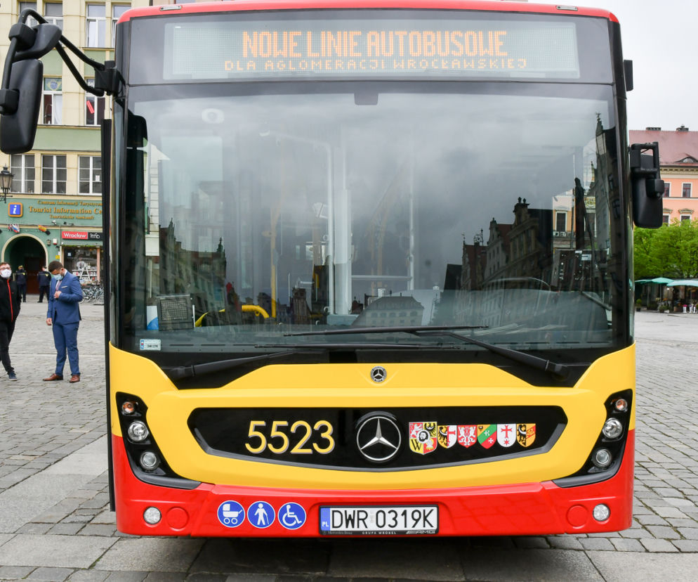 10 nowych linii autobusowych w aglomeracji wrocławskiej