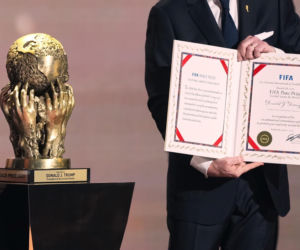 Donald Trump z Nagrodą Pokoju