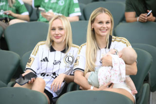 Legia Warszawa - Zagłębie Lubin: Zdjęcia kibiców