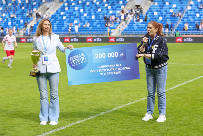 Gwiazdy na meczu TVP - Artyści