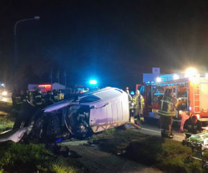 WYPADEK W OŻAROWIE MAZOWIECKIM