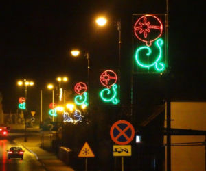 Iluminacja świąteczna Sępólna Krajeńskiego