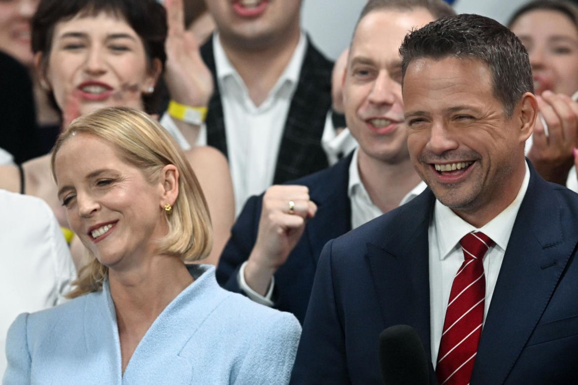 Rafał Trzaskowski po ogłoszeniu sondaży exit poll