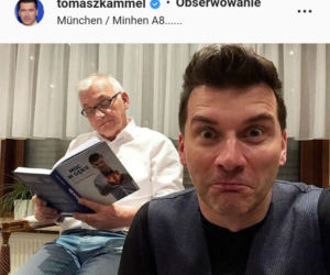 Tomasz Kammel zdążył pożegnać się z ojcem