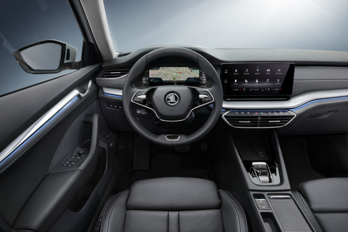 Skoda Octavia 2020 - wnętrze