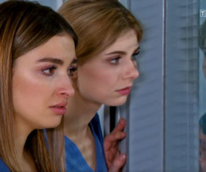 Barwy szczęścia, odc. 2263. Iwona (Izabela Zwierzyńska), Klara (Olga Jankowska)