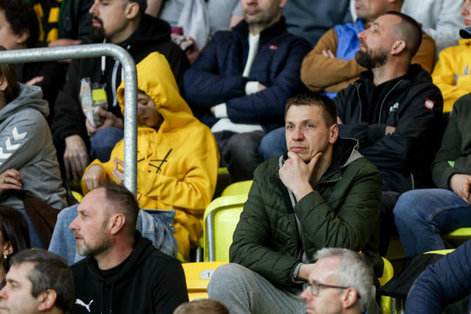 GKS Katowice - Lechia Gdańsk: Zdjęcia kibiców i zawodników z meczu 25. kolejki PKO BP Ekstraklasy