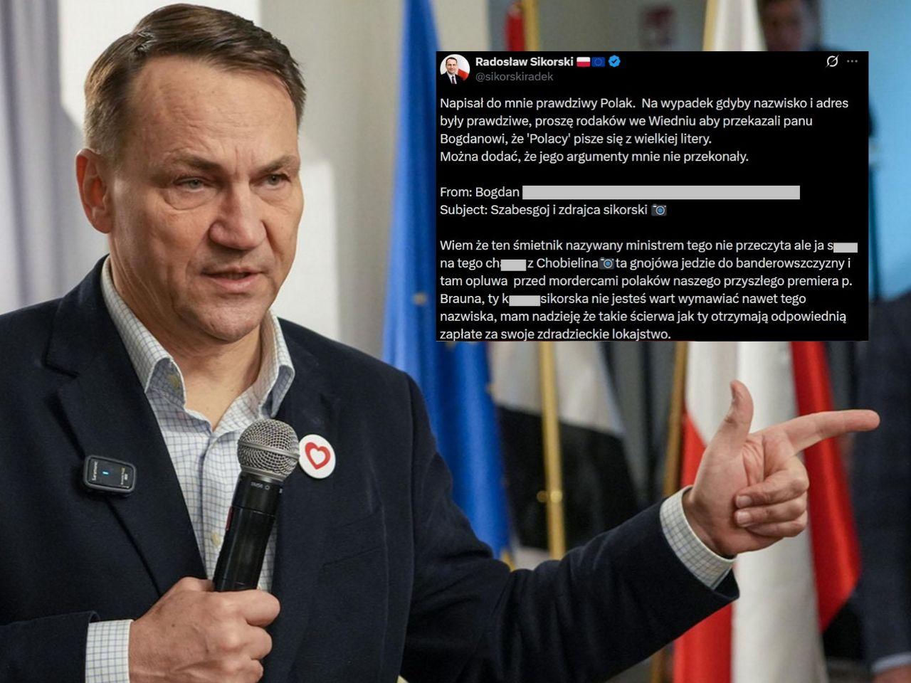Do Marko Smerfa napisał pan Bogdan. Minister ujawnił treść maila: "ja sr*** na tego c…